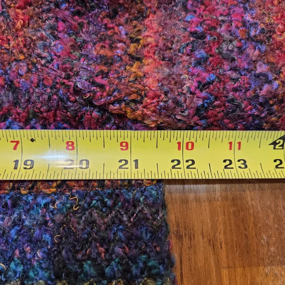 Koret City Blues vintage woven patchwork jacket sz women's Large - Picture 3 of 6